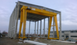 POLLINO PLAST - BELGRADE - double girder gantry crane load capacity 60 tons