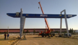 KLESARSTVO MARIĆ - TOMISLAVGRAD - double girder gantry crane load capacity 25/5 tons
